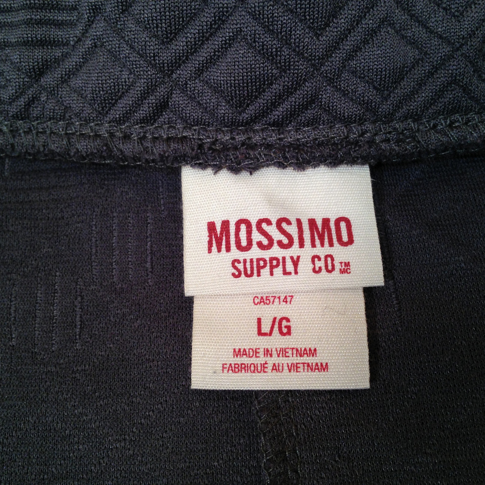 NWOT Mossimo Textured Gray Skater Mini Skirt Large - Picture 4 of 6